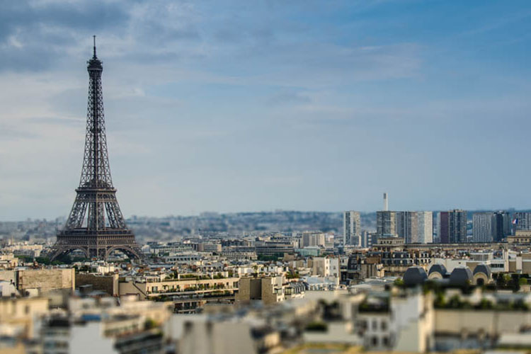 The Paris skyline