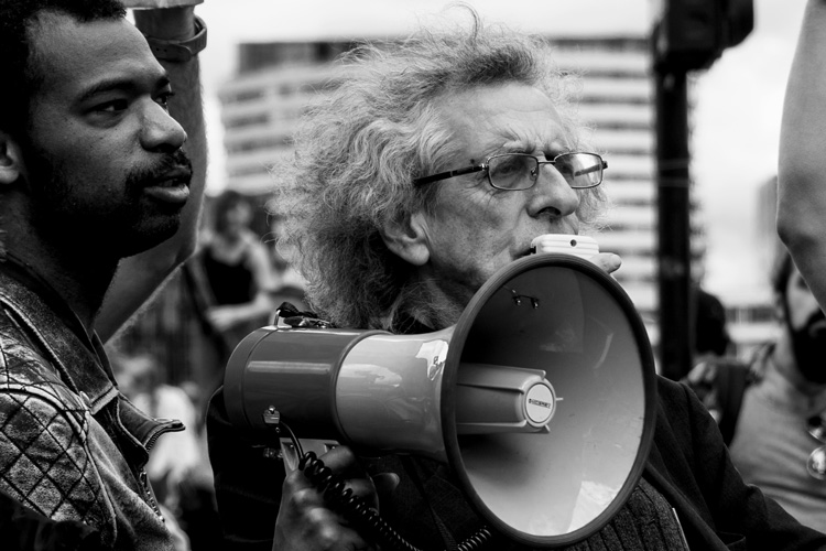 Piers Corbyn and his group conspiracy theorists