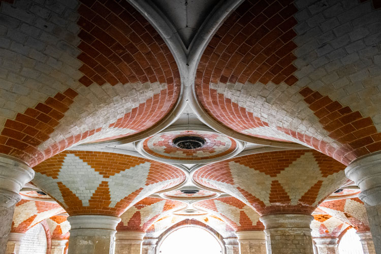 Crystal Palace Subway ceiling
