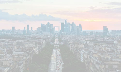 city life project category Paris city oblique view