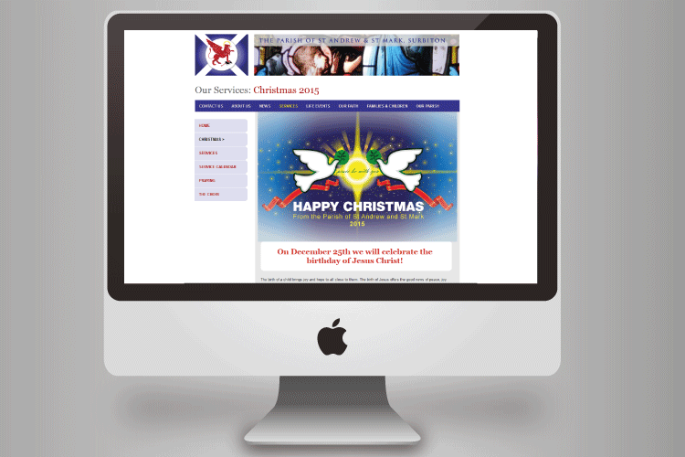 web page Christmas 2015